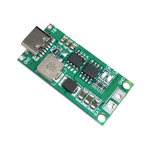 Image of ROBOWAY 4Pcs 3S 2A Polymer Lithium Ion Charger Type-C | 14.8V 18650 Battery Charging Module | USB-C Input, Boost Converter, LED Indicator, Overcharge Protection (Pack of 4)