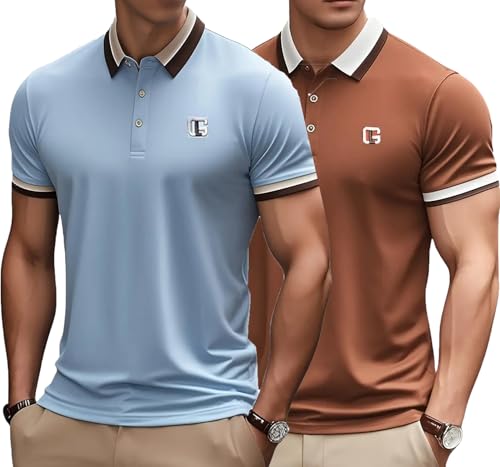 Image of POSHAX Men Polo Shirt|Cotton Blend|Regular Fit