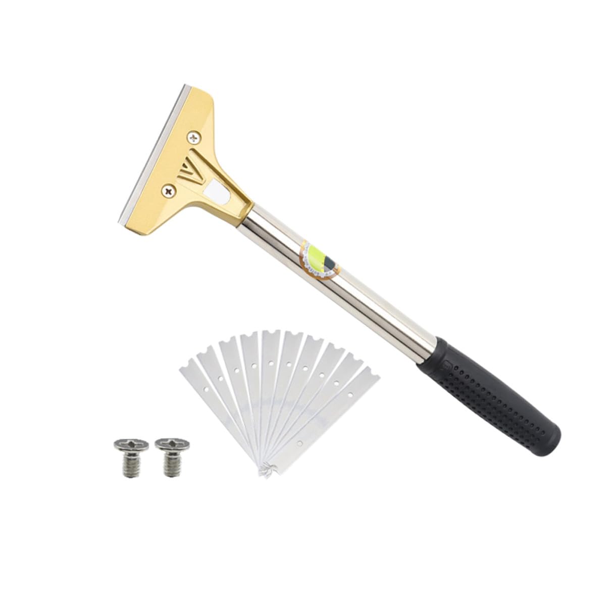 Raspador de Pintura Manual de Aleación de Aluminio Diseño Ergonómico para Limpiar Paredes y Eliminar Pintura en Entornos Escolares