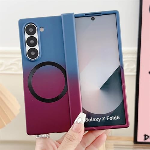Coque Galaxy Z Fold 4 silicone liquide au design dégradé bicolore premium