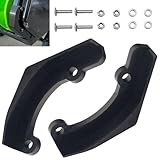 Pair of Snow Thrower Blower Wear Pads Compatible with Greenworks 40v 60v and 80v Snow Thrower Blower - - with Mounting Screws