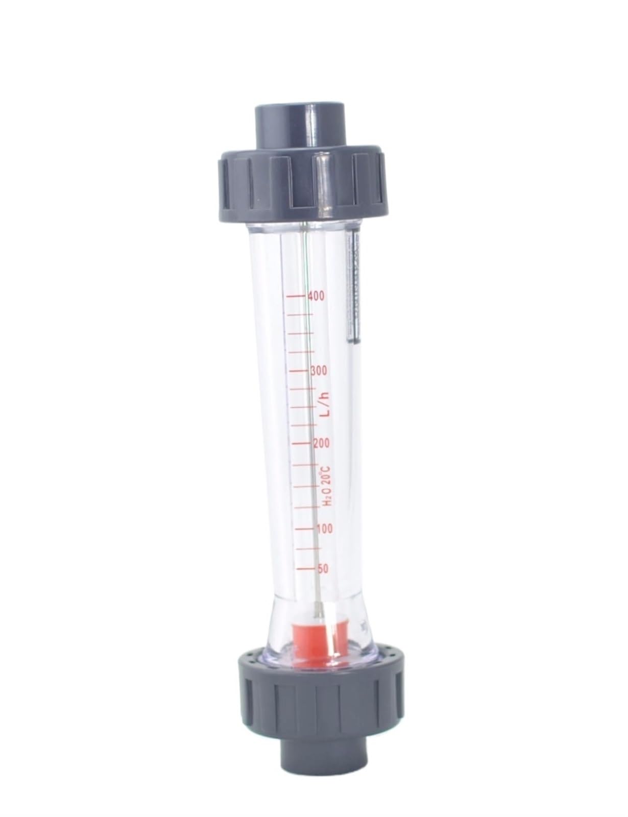Débitmètre LZS-20 avec rotamètre plastique pour liquide 100-1000 LPH
