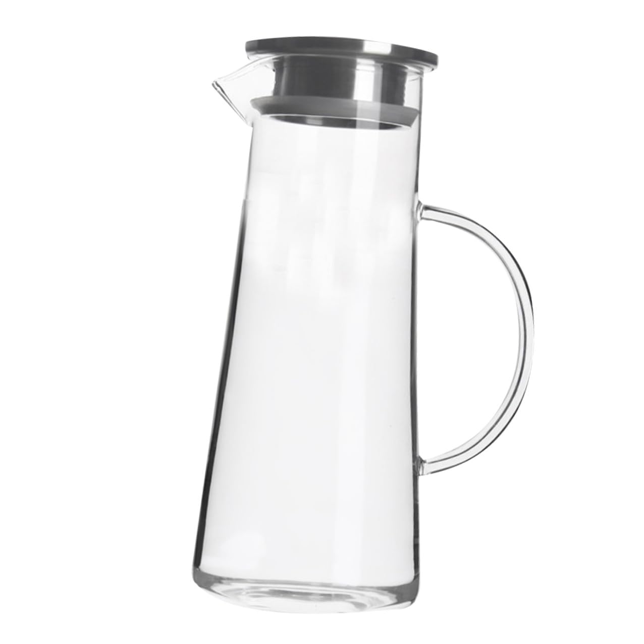 Bouteille en verre borosilicaté résistante à la chaleur pour l'eau et les jus