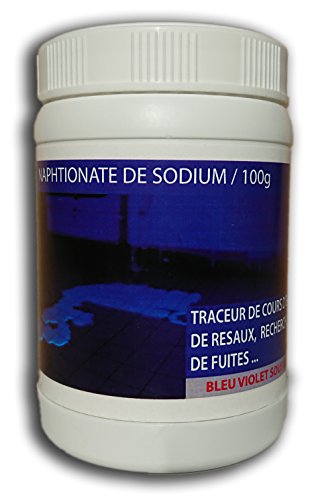 VISIO TECH - Traceur incolore visible sous UV, poudre soluble dans l'eau - Pot 100g Cover