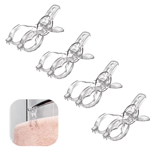 FJYXCHENXM Kitchen Towel Clips, 4 Pcs, Sturdy Oven Handle Towel Clips