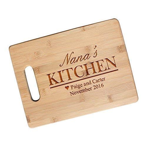 Personalized Moms Kitchen Gift Cutting 
