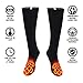 VGEBY Electric Heating Socks, 1Set Winter Cotton Heated Socks Rechargeable Electric Heated Jackets for Men Women Outdoors Skating Skiing Hunting Fishing Men