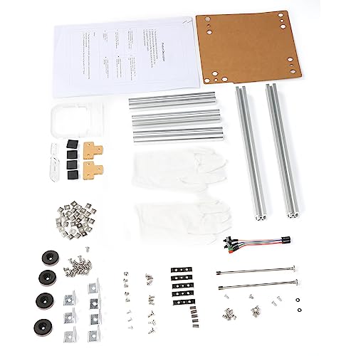 ITX Soporte Gabinete de Computadora, Aleación de Aluminio DIY Gabinete Abierto con Buena Disipación de Calor, Chasis Abierto, Soporte Rack, Compatible con Placa Madre ITX y Fuente ATX (Plateado) miniatura 3