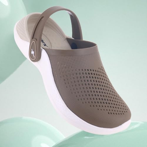Image of SPARX Outdoor Clogs for Men - Adjustable Comfort Sandals with Cushioned Footbed, Secure Fit, Durable Sole & All-Day Walking Comfort