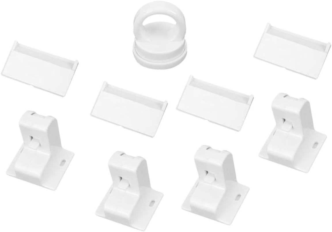 3sets Cupboard Girl Safety Locks Locks for Cupboard Doors Easy Installation Home Safety