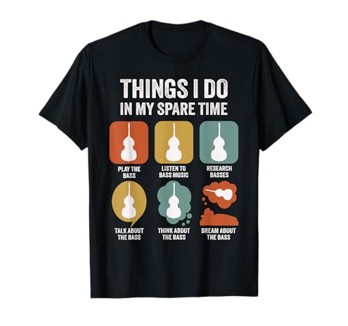 Funny Double Bass for String Bass Player T-Shirt