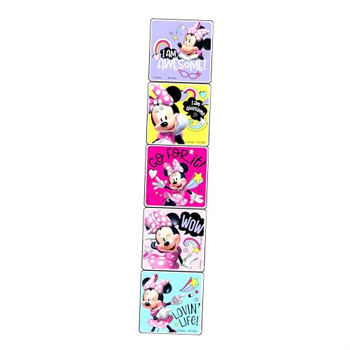 Image of Bendon Minnie Mouse Coloring Book Stickers Set with Coloring Book and Minnie Stickers, Reward Sticker Set, and More