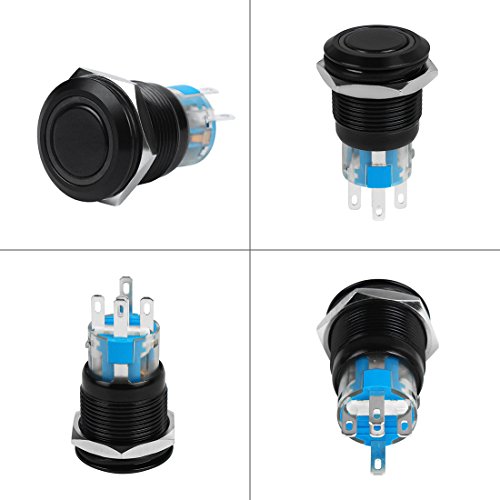 Larcele 19mm Interruttori a pulsante con