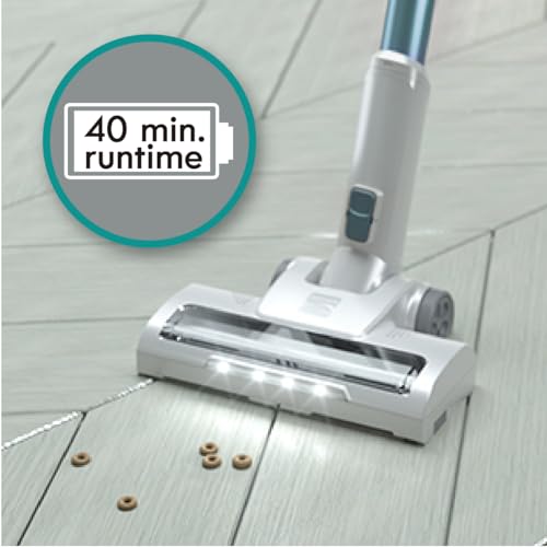 Image of Kenmore DS4020 Cordless Stick Vacuum Lightweight Vacuum Cleaner 2-Speed Power Suction LED Headlight 2-in-1 Handheld Vacuum for Hardwood Floor, Carpet & Dog Hair