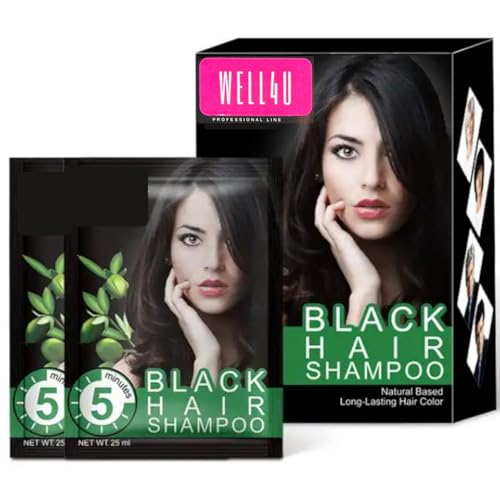 WELL4U Black Hair Shampoo gegen graue Haare