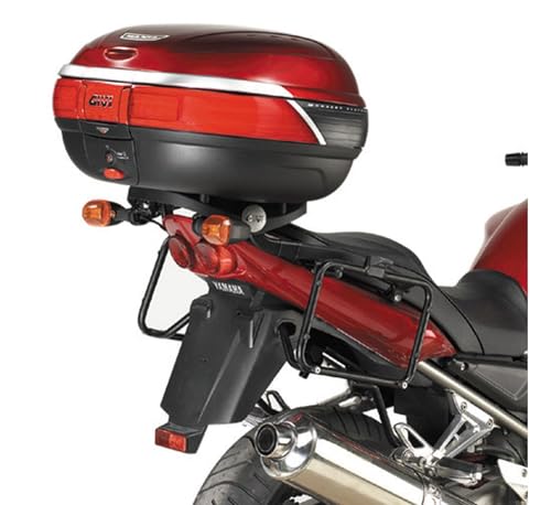 Givi top case v58nng maxia 5 58 lt résout le manque de place sur Yamaha FZS 1000 Fazer 01-02