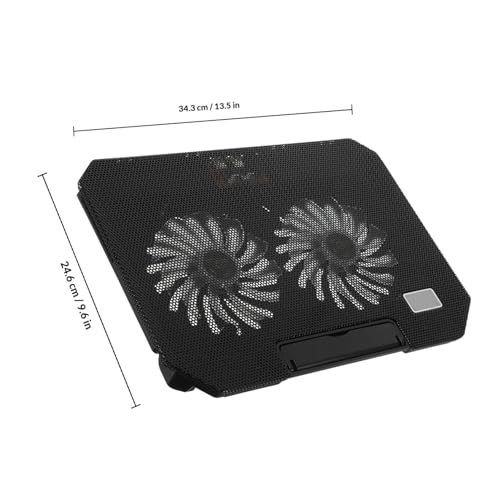 Base ajustable para portátil con ventilador de refrigeración miniatura 2