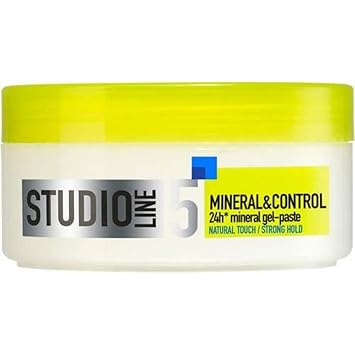 L'Oreal Paris Studio Line 5-Mineral and Control 24h Strong Hold Gel-Paste, 150 ml