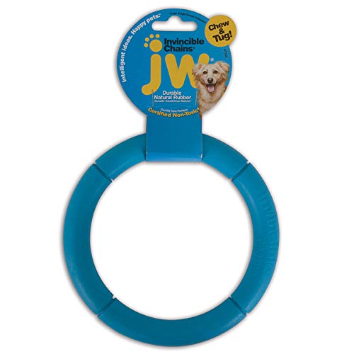 JW Pet Company Invincible Chains LS Single Dog Toy, Large, Colors Vary