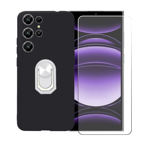 CongJiaLingXi �P�[�X �K�p �� Oukitel C61 GT (6.88") �����O�T�|�[�g+ �����K���X�X�N���[���v���e�N�^�[�A�_��ȃV���R�[���V�F���o���p�[TPU�ی�J�o�[�������,��