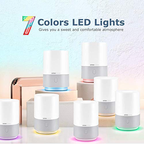 Ominihome-Essential-Oil-Diffuser-100ML-Diffuser-for-Essential-Oils-with-7-Color-Changing-Lights-Mini-Aromatherapy-Diffuser-with-Auto-Shut-Off-Function-Portable-Cool-Mist-Humidifier-for-Home-White