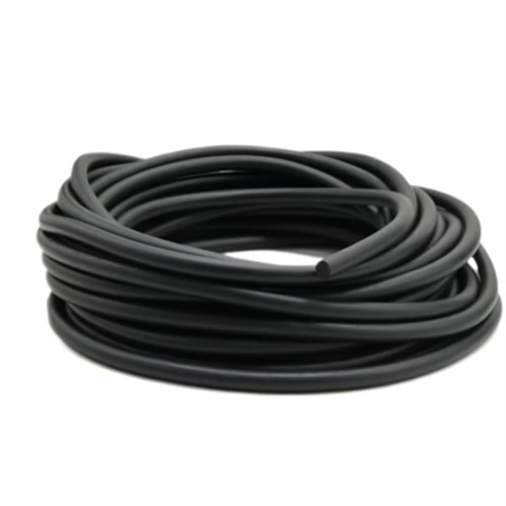 Cxgfdghd One Color Door Seal， Nitrile Sealing Strip For Windows Doors Black 393.7 Inch Length 0.8-8Mm Diameter(393.7 Inch*2.65Mm)