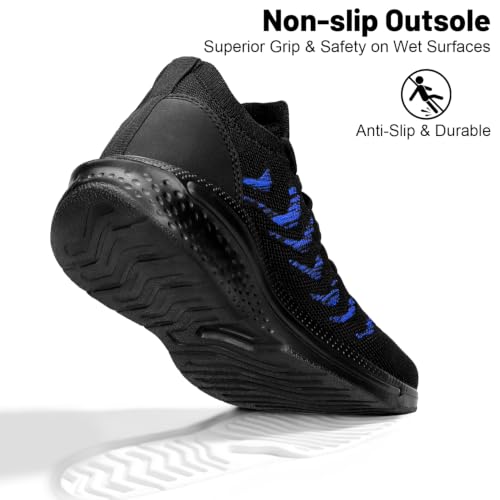 Image of Pujcs Womens Walking Running Shoes Slip-on Breathable Mesh Tennis Sneakers