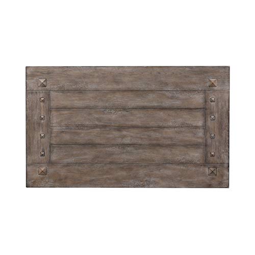 Liberty Furniture Industries Sedona Cocktail Table, W50 X D30 X H19, Distressed White Finish #TOP5