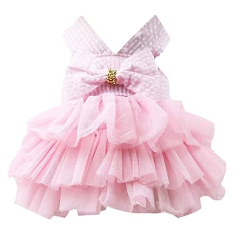 Dog Tutu Dress with Bow for Pets Cover