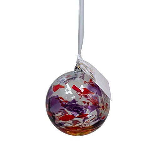 July Birthstone - Ruby - Hanging Birthstone Globe 9 centimeters