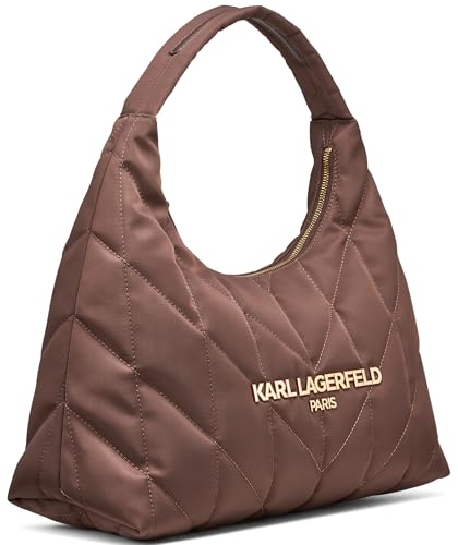 Image of KARL LAGERFELD Women's Voyage Hobo Bag With Logo