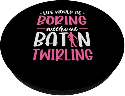 Miniatura 2 de Gymnastic Cheerleader Majorette Baton Twirlers PopSockets Standard PopGrip