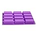 KALAIEN 12 Cell Sponge Finger Silicone Mould Cake Bar Bakeware Mold Baking Tray