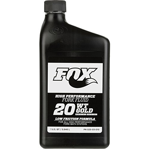 Fox Racing Shox Suspension Fluid - 32oz Gold, 20wt. for FIT and Open Damper Cartridge