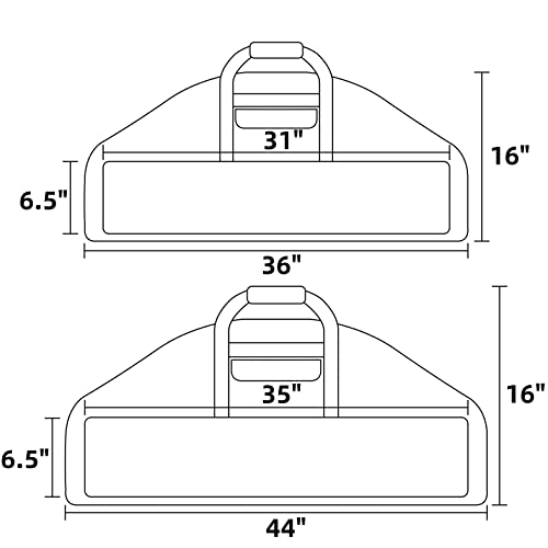 Jaegvida Portable Archery Bow Case Soft Bow Case Compound Bow Case For Outdoor Activities(Camo, 44“) #TOP1