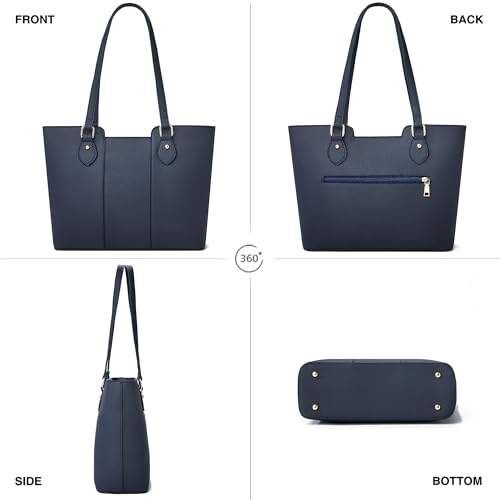 Image of CHICAROUSAL Tote Handbags Purses for Women PU Leather Womens Shoulder Bag | Large Tote Bag for Women, Shoulder Purse, Vegan Leather Purses for Women, Women's Handbags