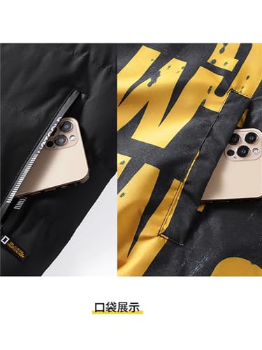 Men Reversible Winter Jacket Outdoor Hooded Parkas Winter Male Jacket Parka Coat Wear Down Jackets4