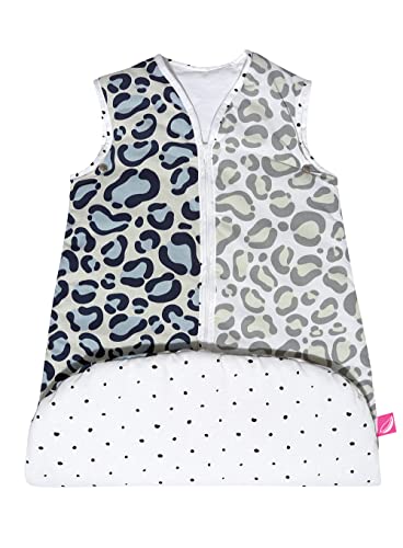 Mother hood 2-in-1 babyslaapzak, 3-18 maanden, gevoerd, knuffelige babyslaapzak, Oeko-Tex Standard, klasse 1 (Leo blauw), 092/166 - Afbeelding 3