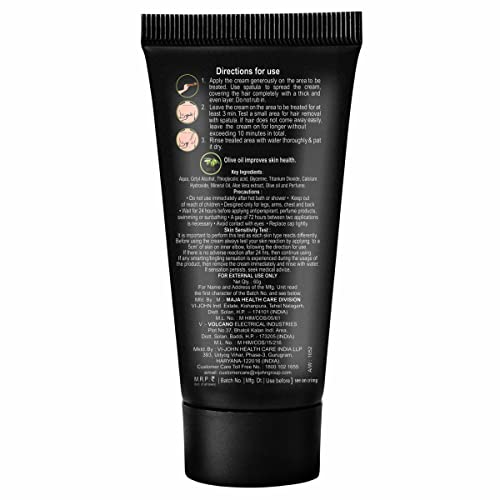 Image of VI - JOHN Master Stroke Jojoba Oil Men Hair Removal Cream 60Gm Pack Of 2