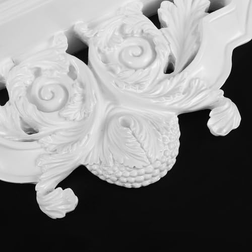 Estante flotante de resina decorativo para ambientación de dormitorio y cuartos de baño 4