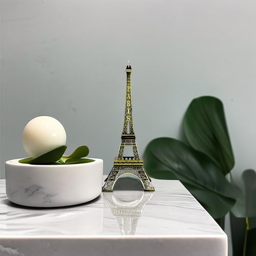 Estatua Torre Eiffel Metal Modelo París 12.6 pulg miniatura 4