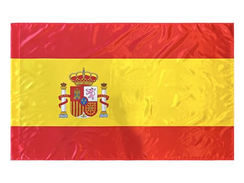 Durabol Bandera de España 150x90cm - Serigrafía Resistente a la UV, Colores Vivos para Decoración Interior y Exterior, Eventos Patrióticos y Deportivos