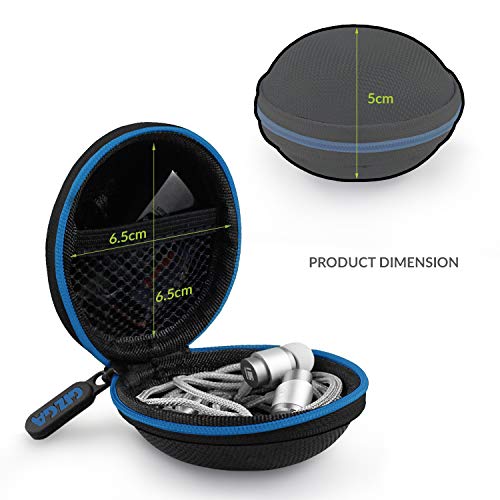 Gizga Essentials Earphone Carrying Case, Multi-Purpose Pocket Storage Travel Organizer for Earphones, Headset, Pen… - Image 5