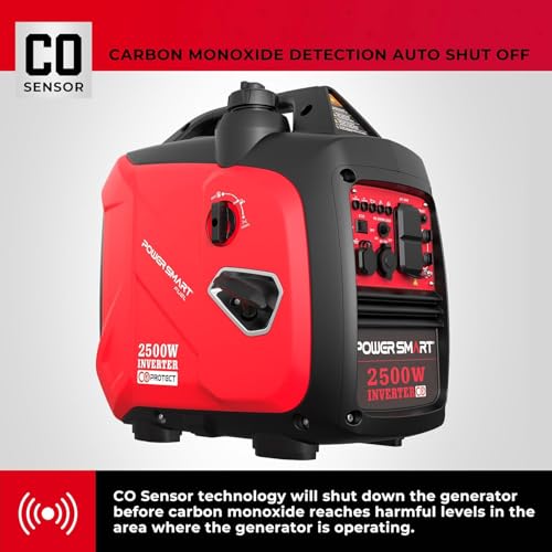 Image of PowerSmart 2500W-Watt Portable Inverter Generator