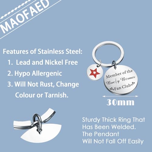MAOFAED Movie Inspired Keychain, Winter Soldier, Fandom Gift, Fan Club Merchandise, Fan Girl Gift
