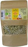 Esta sal de condimento es una mezcla especial de ajo y ajo silvestre de agricultura ecológica y la sal de cristal original.