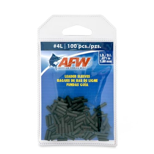 Image of American Fishing Wire Single Barrel Crimp Sleeves