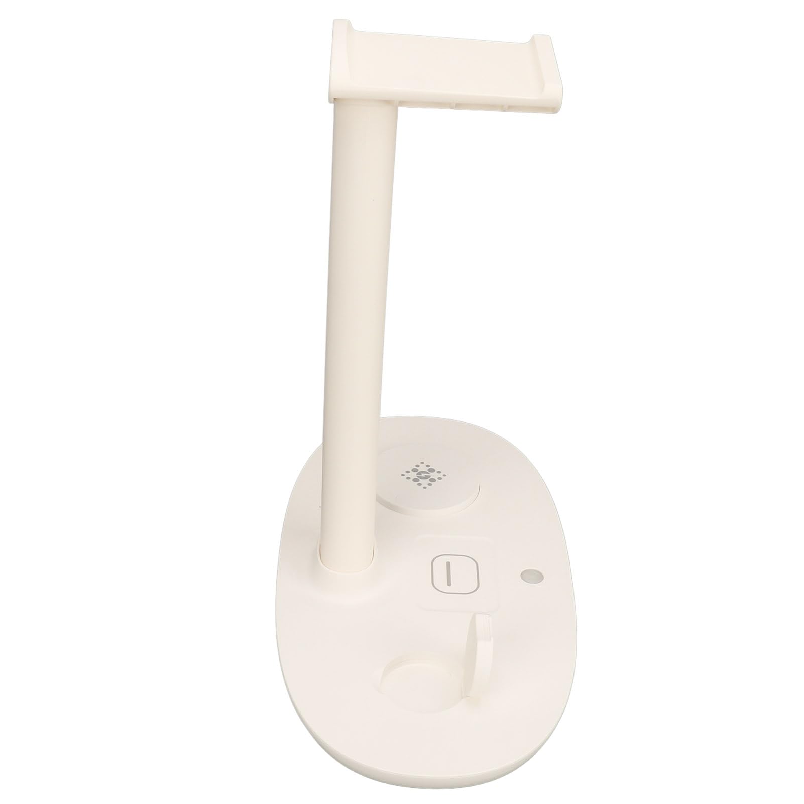 Tbest Soporte para Auriculares 4 Pulgadas con 15W para Teléfonos, Relojes, Soporte de Estación de Carga para Múltiples Dispositivos, Accesorios de Escritorio de Oficina para Juegos (White)