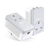 TP-Link TL-PA4022PKIT Powerline Adapter Starter Kit, No Configuration Required,...