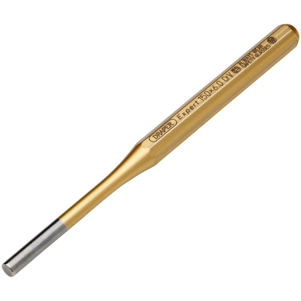 Draper Octagonal Parallel Pin Punch, 6 X 150Mm Dr-51702